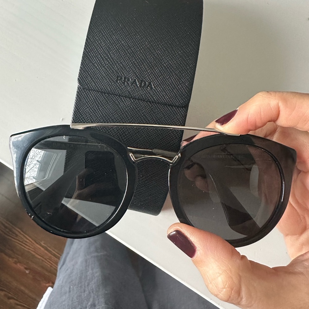Used Prada Black Women's Sunglasses